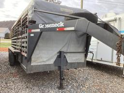 2009 GOOSENECK STOCK TRAILER, VIN# 16G54202X96063405