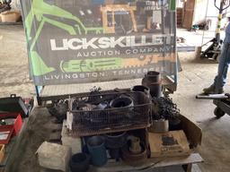 Pallet of Engine Components and Specialty tools