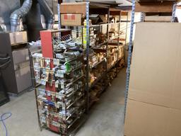 Misc. Shelves of Detroit Engine Parts