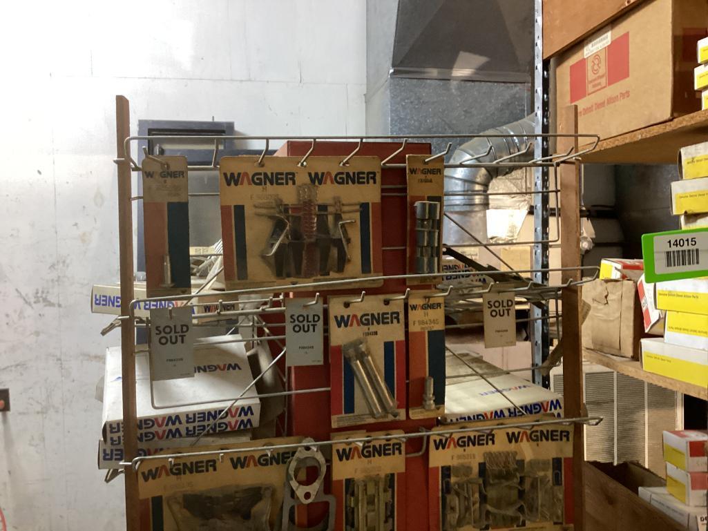 Misc. Shelves of Detroit Engine Parts