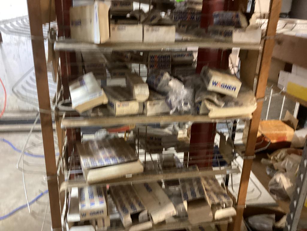 Misc. Shelves of Detroit Engine Parts