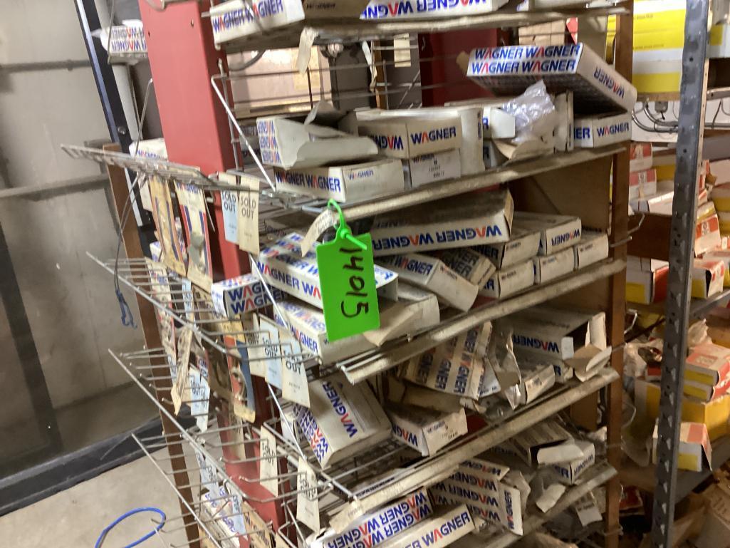 Misc. Shelves of Detroit Engine Parts