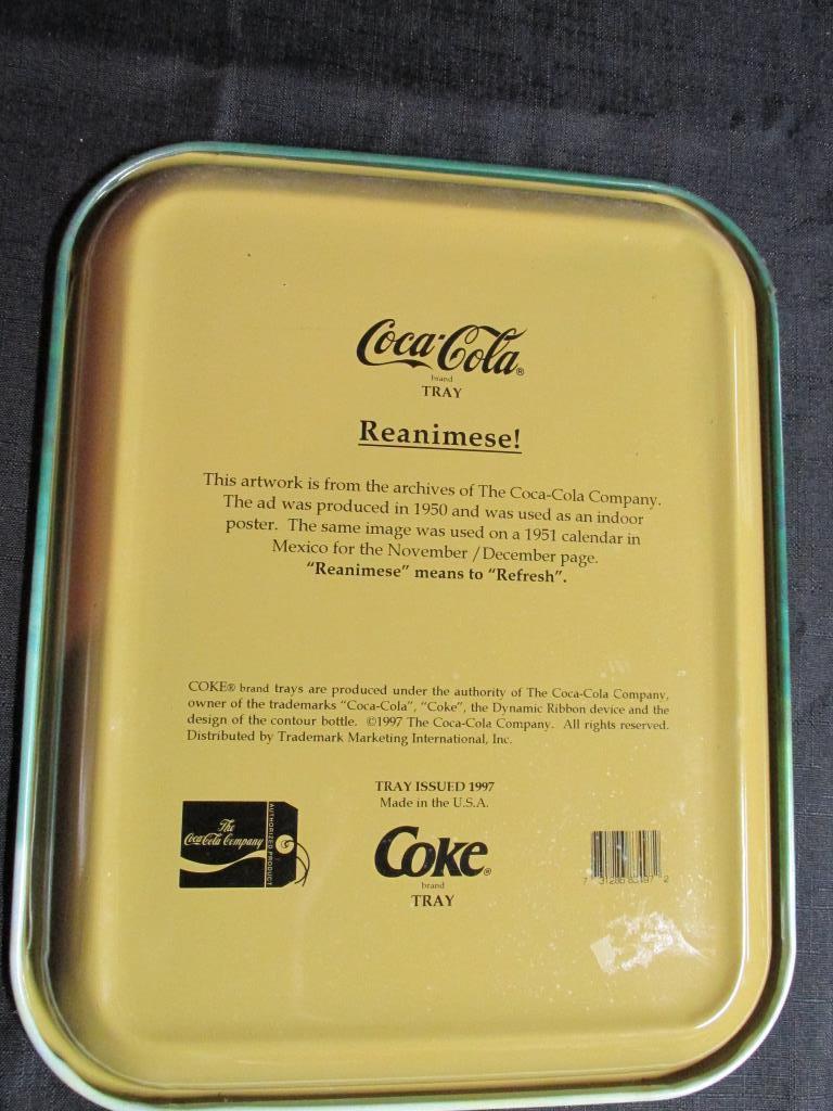 Coca-Cola Tray "Reanimese!"