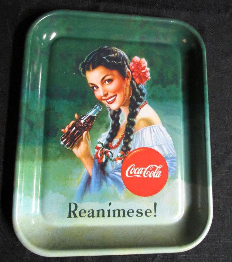 Coca-Cola Tray "Reanimese!"