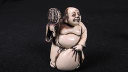 (5) Small Carved Wood Figurines - O