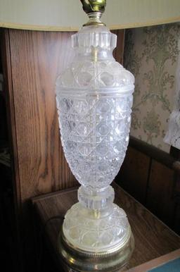 Glass Base Lamp