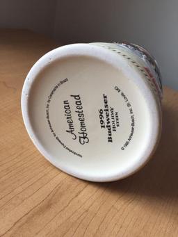 1996 Budweiser Holiday Stein