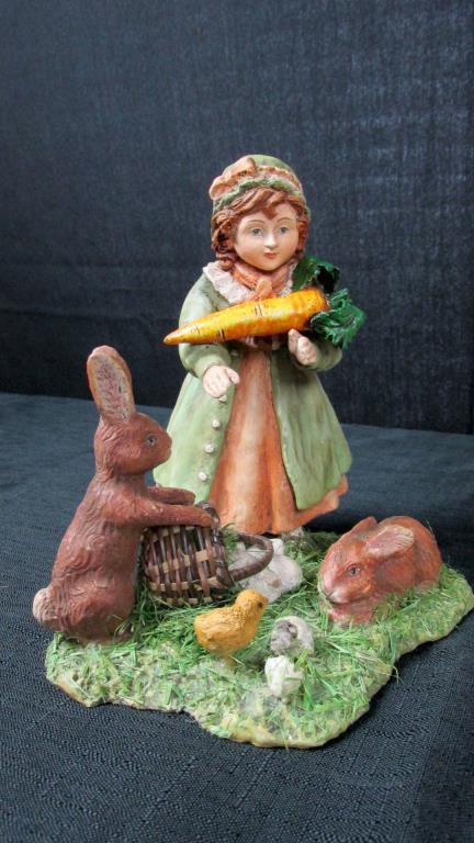 (4) Bethany Lowe Easter Designs Figurines - DR