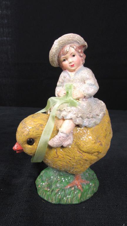 (4) Bethany Lowe Easter Designs Figurines - DR