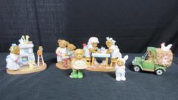 (6) Cherished Teddies Figurines By Priscilla Hillman - DR