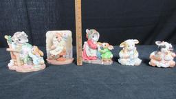 Mary's Moo Moos & My Blushing Bunnies Figurines - DR