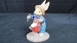 (6) Bunny Toes Figurines - DR