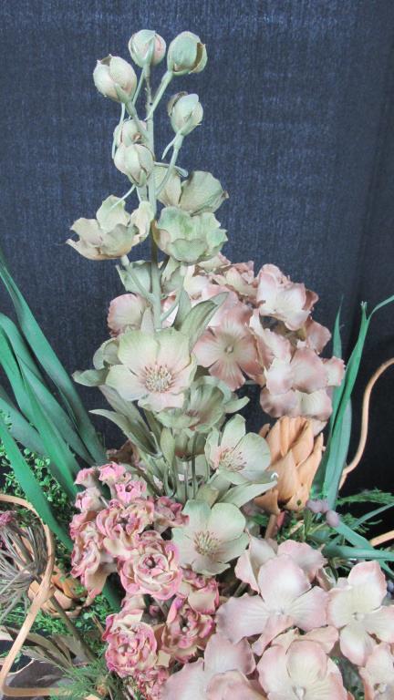 (2) High End Faux Floral Arrangements - DR