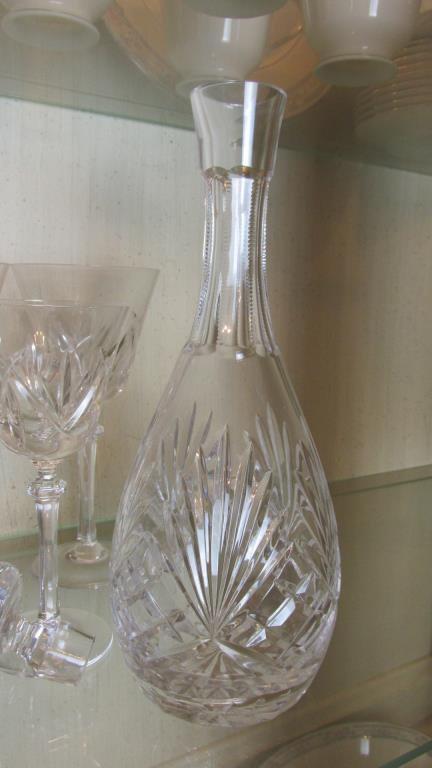 Crystal Stemware & Crystal Decanter - DR