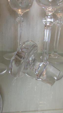 Crystal Stemware & Crystal Decanter - DR