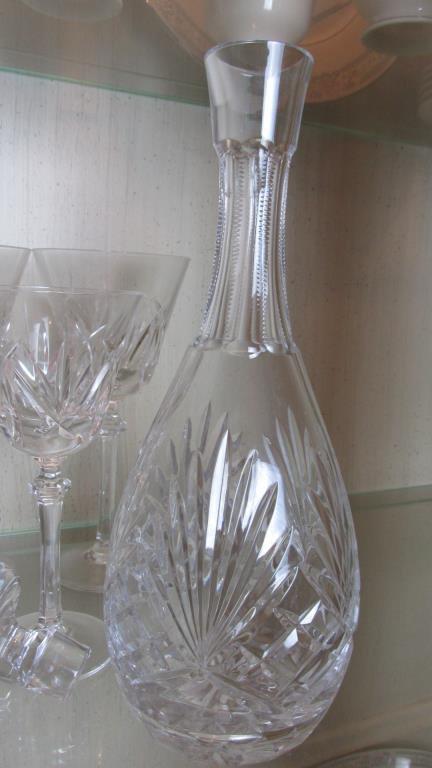 Crystal Stemware & Crystal Decanter - DR
