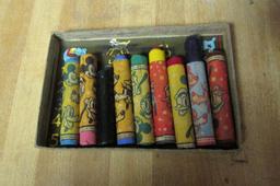 1949 Vintage Donald Duck & Mickey Mouse Giant Crayons