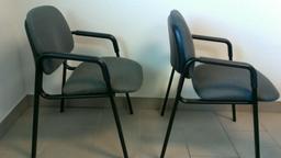 (2) Grey HON Chairs