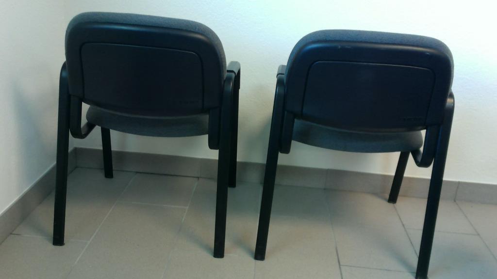 (2) Grey HON Chairs