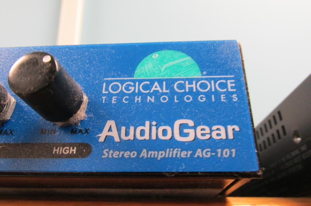AudioGear Stereo Amplifier & Voice Receiver - L