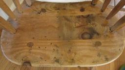 Handmade Oak & Maple Chair - DR