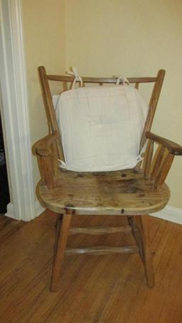 Handmade Oak & Maple Chair - DR