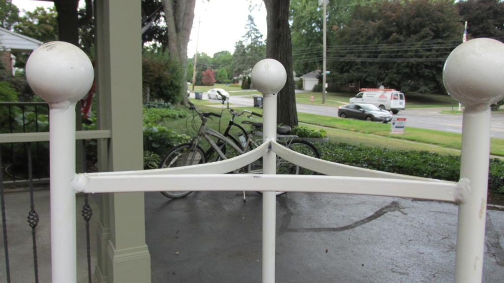 (2) Metal Plate Display Stands - G