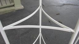 (2) Metal Plate Display Stands - G