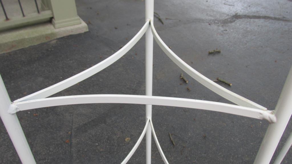 (2) Metal Plate Display Stands - G