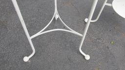 (2) Metal Plate Display Stands - G