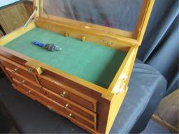 Wooden Box With Lock