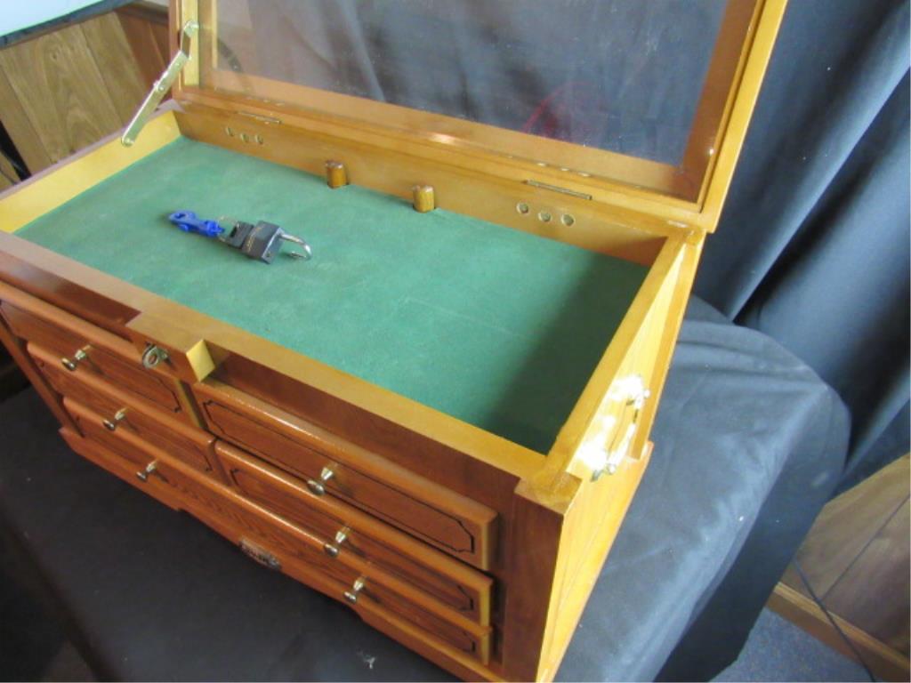 Wooden Box With Lock