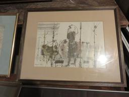 (5) Impressionism Prints - B