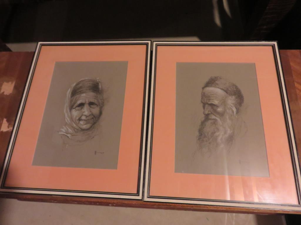 Pair Of Man & Woman Print  - B