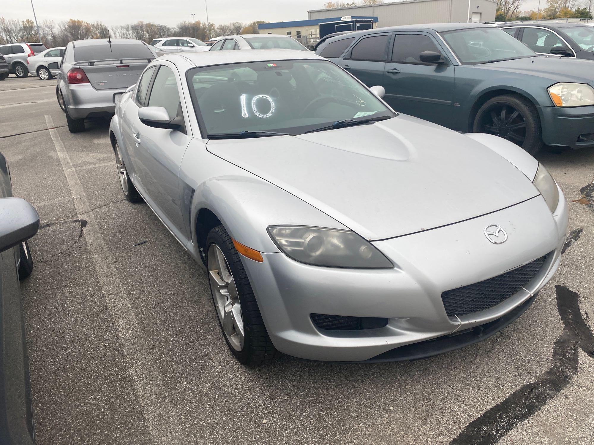 2004 Silver Mazda RX8