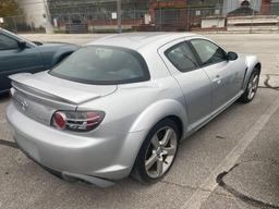 2004 Silver Mazda RX8