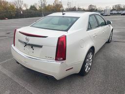 2008 White Cadillac CTS