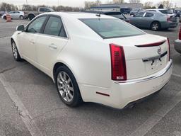 2008 White Cadillac CTS