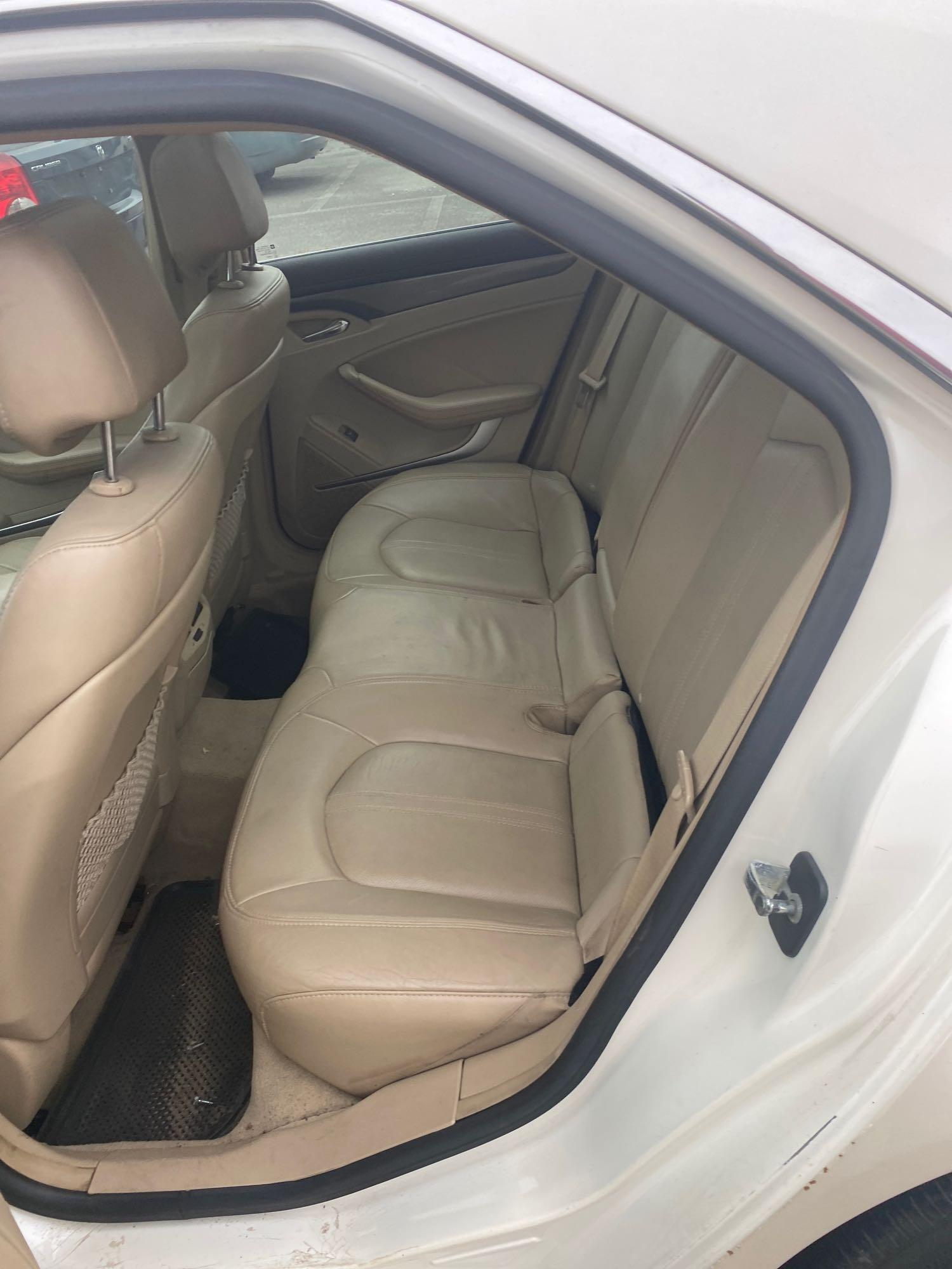 2008 White Cadillac CTS