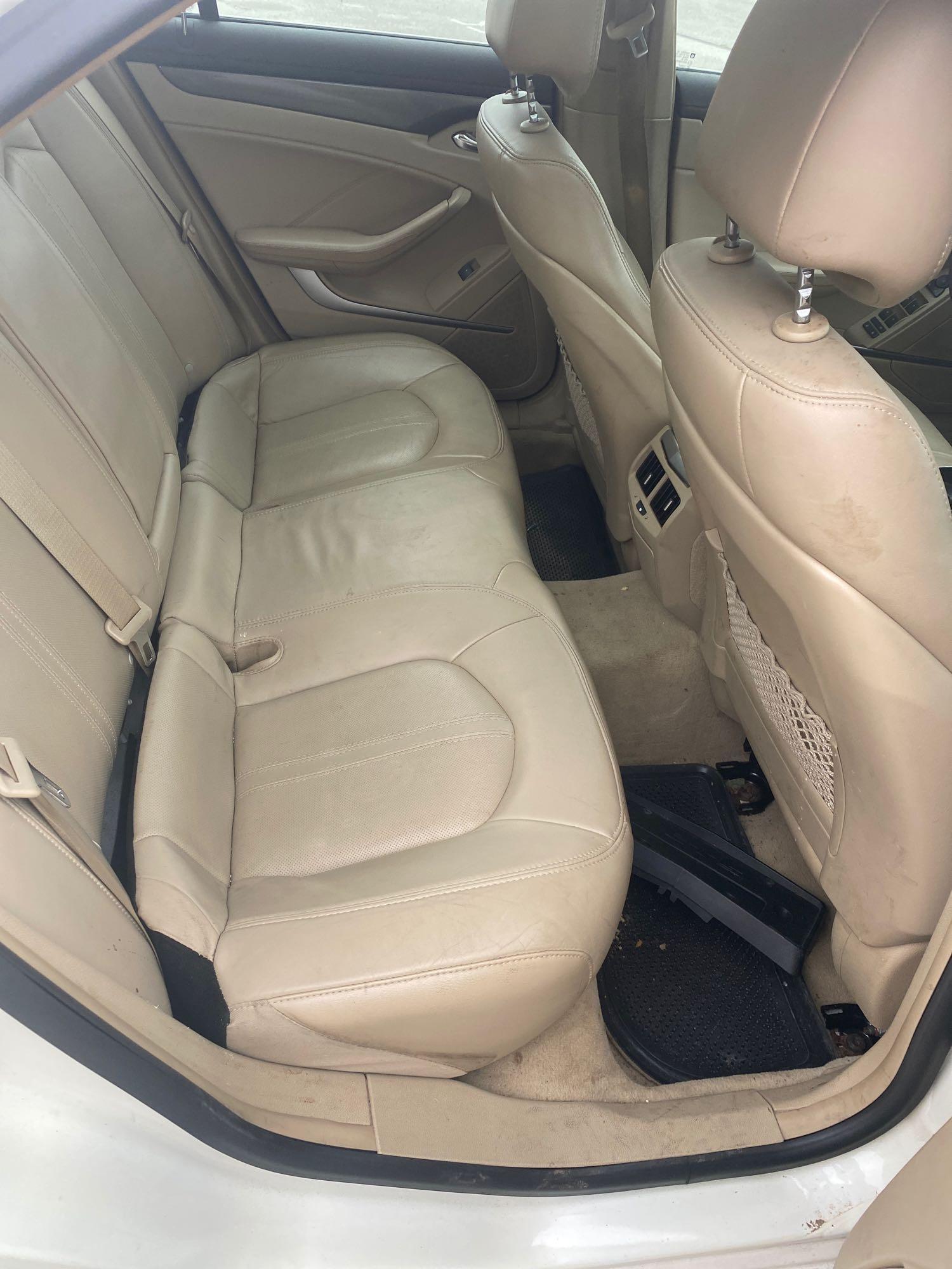 2008 White Cadillac CTS