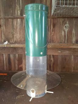 G2- (2) Live Animal Traps with Birdfeeder