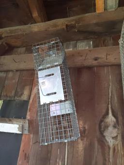 G2- (2) Live Animal Traps with Birdfeeder