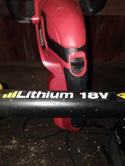 G2- Ryobi Cordless Weed Whip with Electric Trimmer