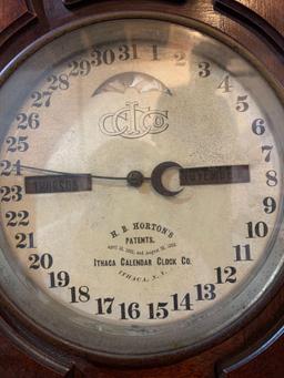 B- Ithaca Calendar Clock - H B Horton