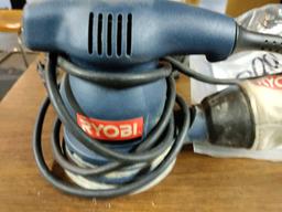 B- Sander and Craftsman Jigsaw
