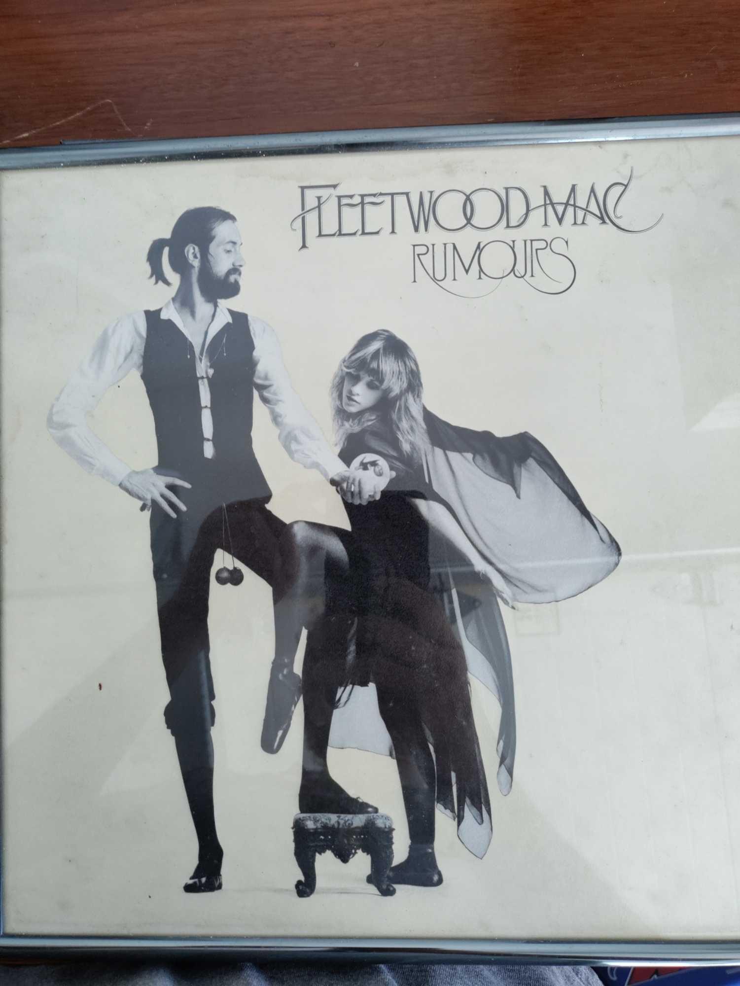 G1- (6) Framed Record Albums