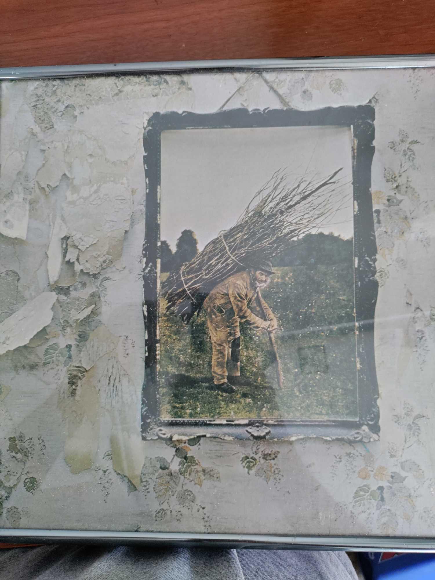G1- (6) Framed Record Albums