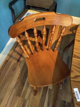 H- Kitchen Table and (4) Chairs
