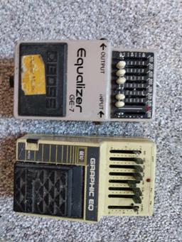 H-Equalizer GE-7 and Graphic EQ Guitar Pedals