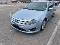 2010 Light Blue Ford Fusion Hybrid